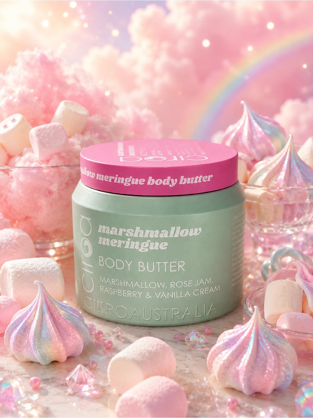 Ciroa Marshmallow Meringue Body Butter - 600 g